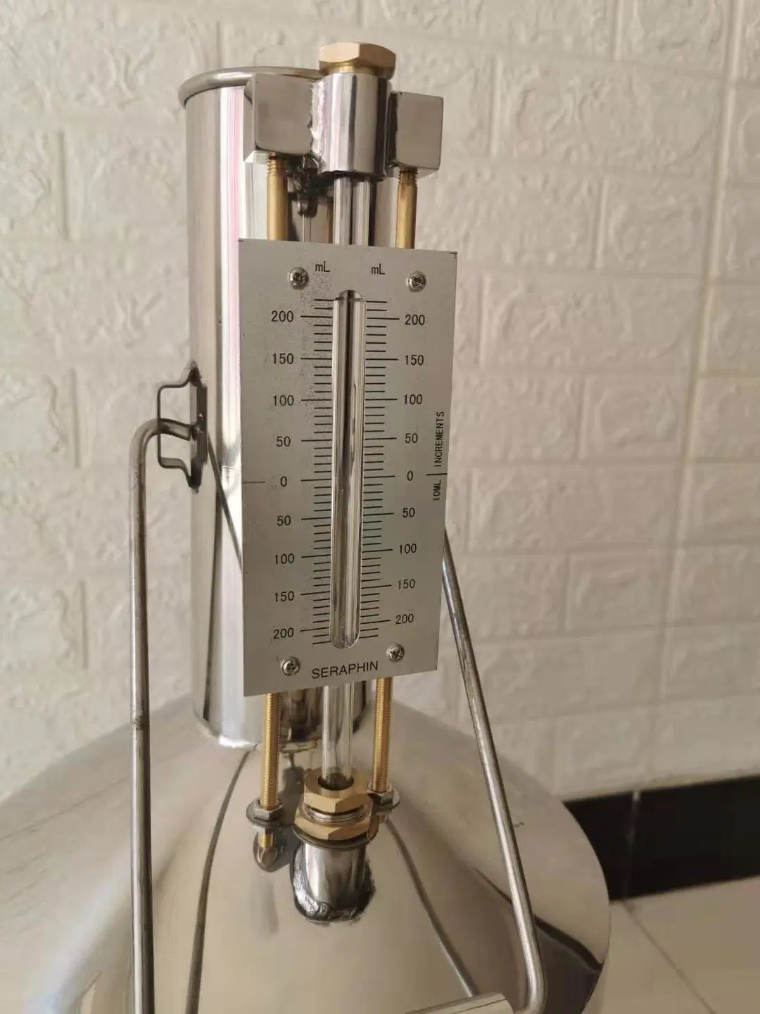 Stainless Steel Measuring Can 20 L Movable
