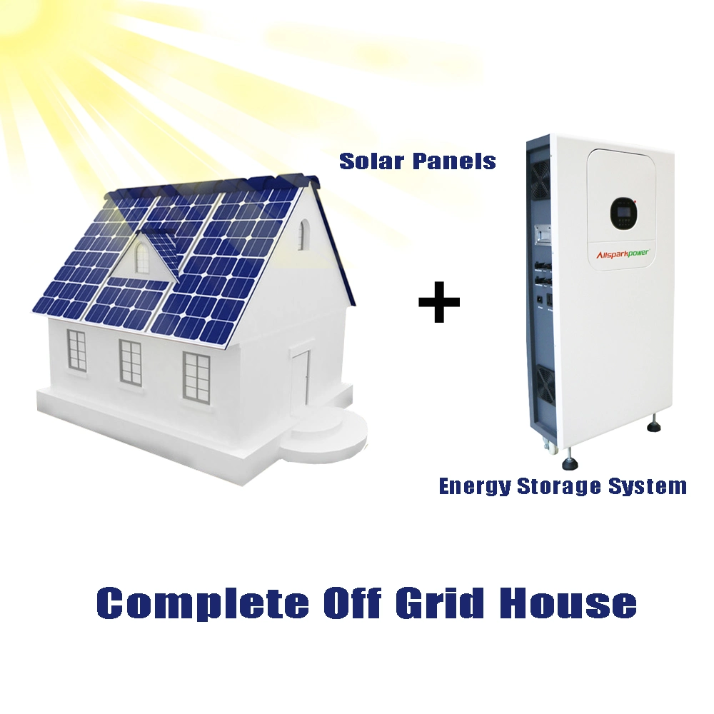 110V 220V Tesla Powerwall 48V mit Solar-Wechselrichter Solar Lithium Ion Akku Home Backup Power All in One Home Energiespeicher 10kWh Solargenerator