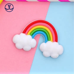 Rainbow Cartoon 3D Soft PVC Rubber souvenirs nevera pegatinas nevera Imán