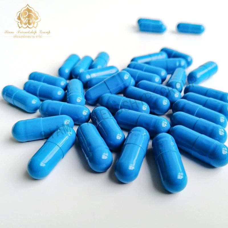 Made in China 2023 New Products Wholesale Energy Black Maca Dietary Supplemen OEM ODM Customized Blue Pill Natural Health Time Erectile Dysfunction Herbal Pill