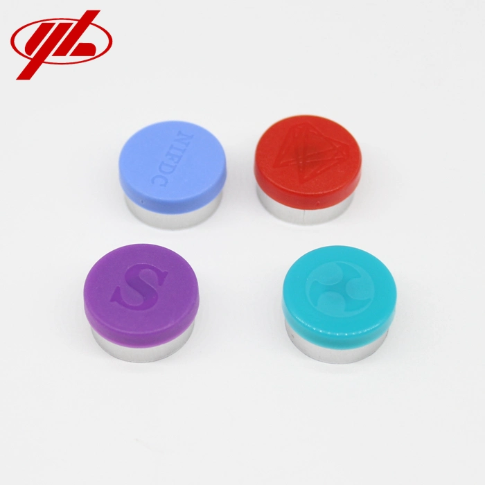 13mm 20mm 32mm Pharmaceutical Injection Aluminum Plastic Combination Flip off Crimp Vial Cap