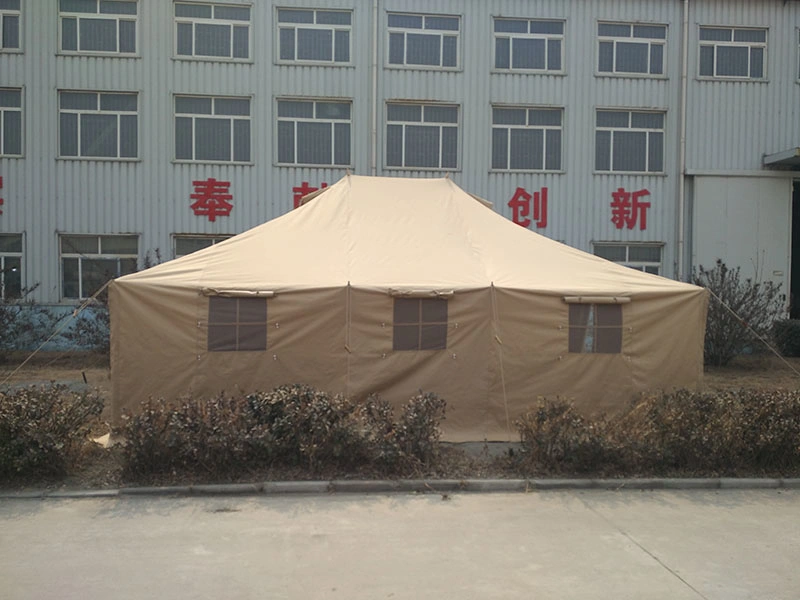 Carpa de estilo militar de polo de construcción fácil