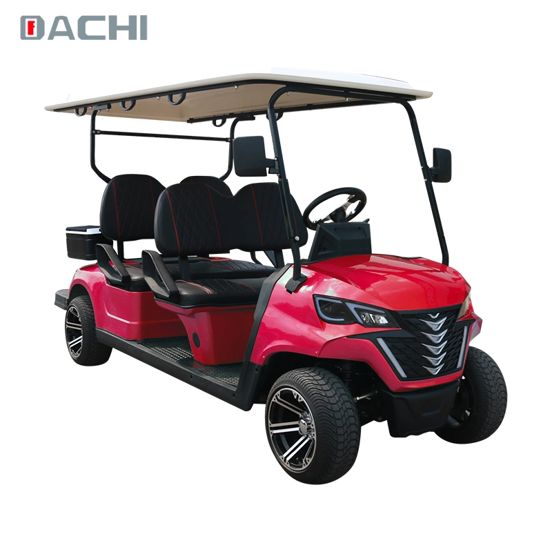 أربعة مقاعد مخصصة فورج G4 Lithium Battery Factory Golf Buggy عربة جولف كهربائية