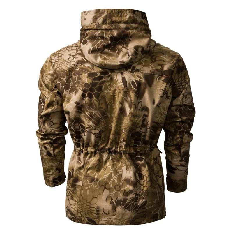 Waterproof Multifunctional Tactical Hooded Camouflage Jacket