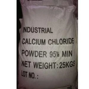 Feed Grade Cacl2 White Flake 10043-52-4 74% Calcium Chloride 25kg