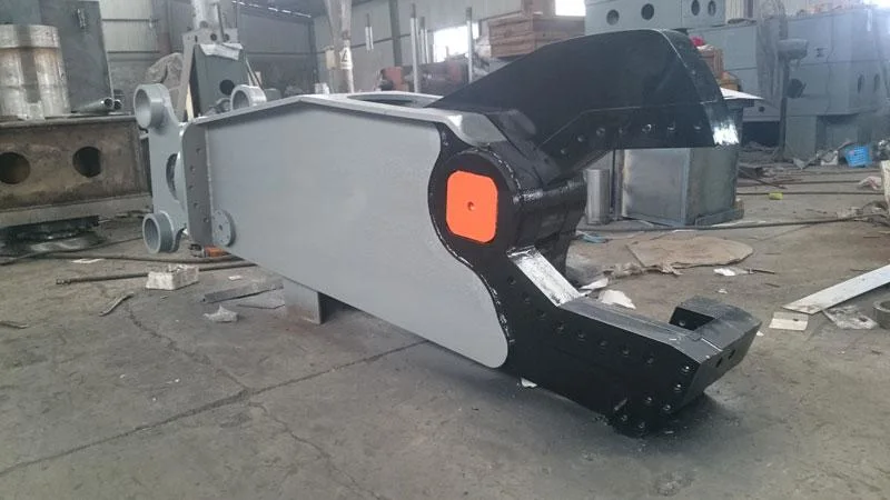 Hydraulic Shearing Metal Cutting Machine Excavator Scrap Shear for Sale