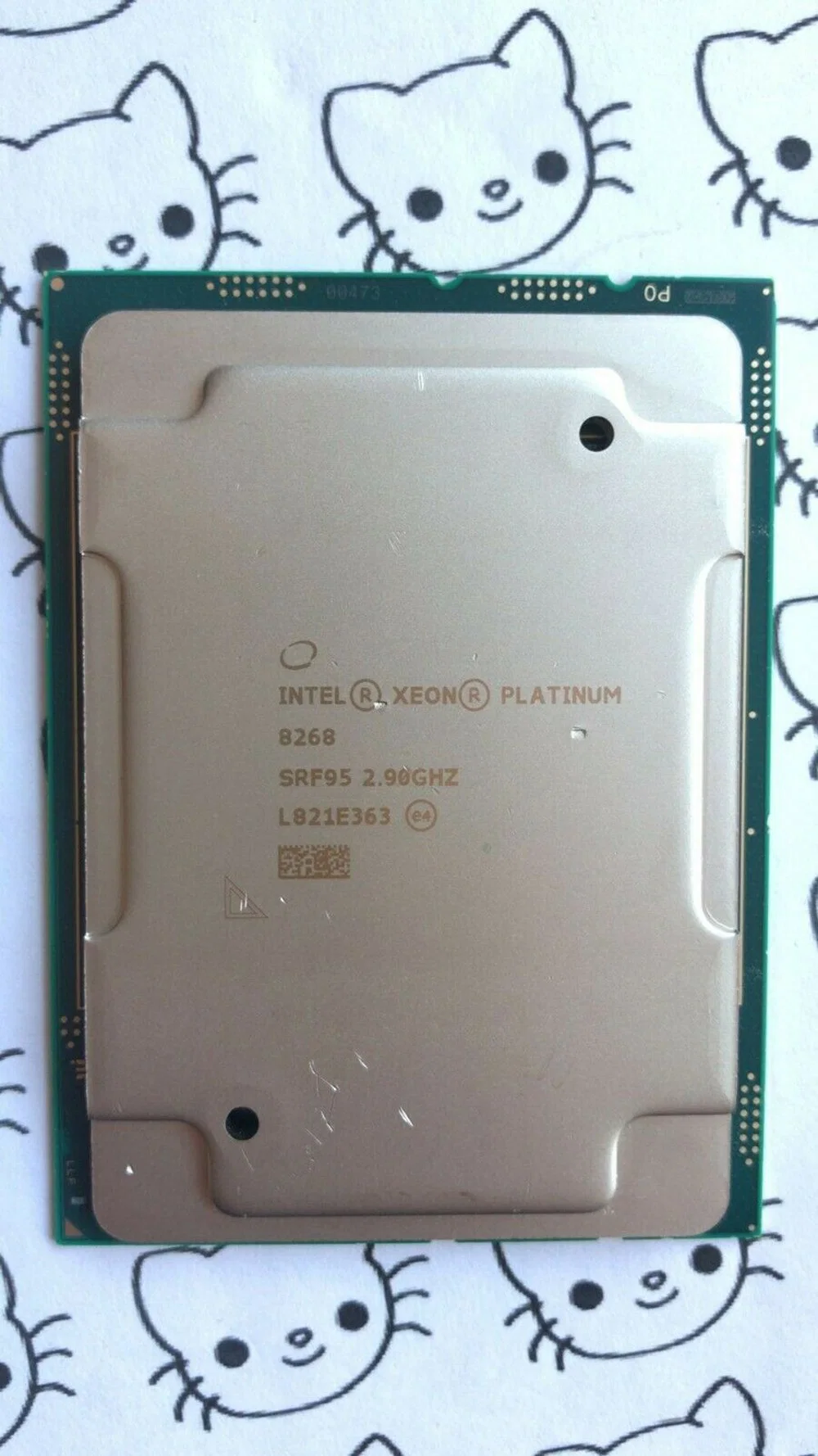 Intel Xeon Platinum 8268 Serverprozessor 24 Kerne 3,9 GHz LGA3647 Computer-CPU