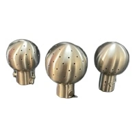 Sanitary Cleaning Equipment Parts Fixed Vessels Spray Head SS304/316L Fixed Cleaning Ball