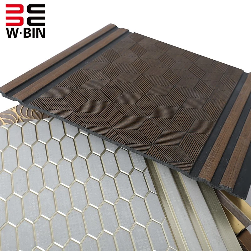 High Quality Low Price 3D Design Metal Patterns Fireproof PS Wall Panel Polystyrene Cladding Panel