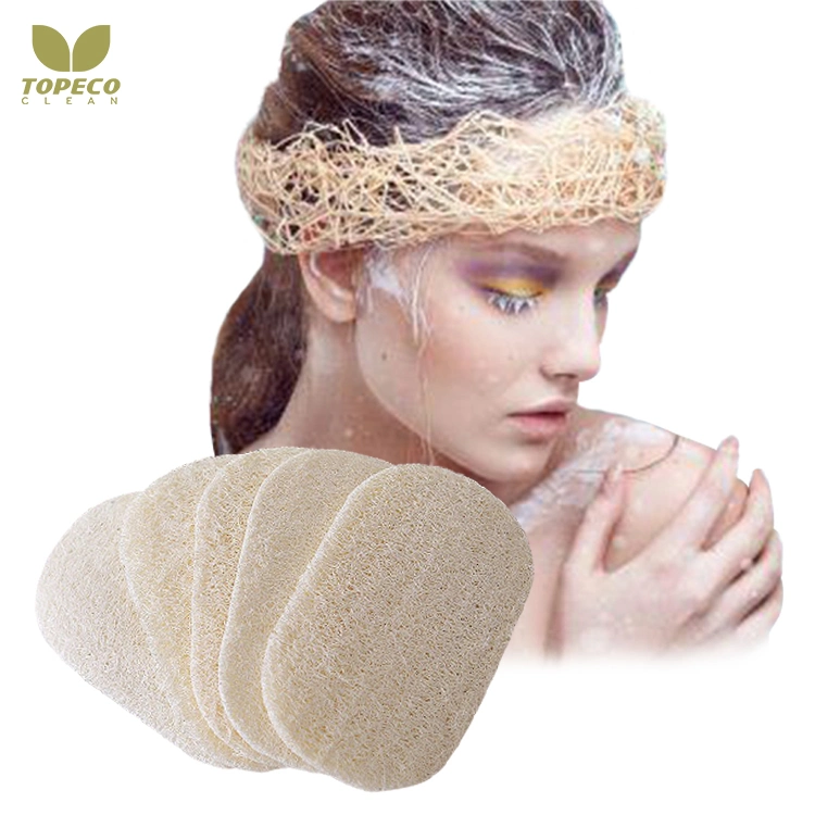 Topeco Natural Bath Works Skin-Friendly Body Cleaning 100% Biodegradable Loofah Sponge