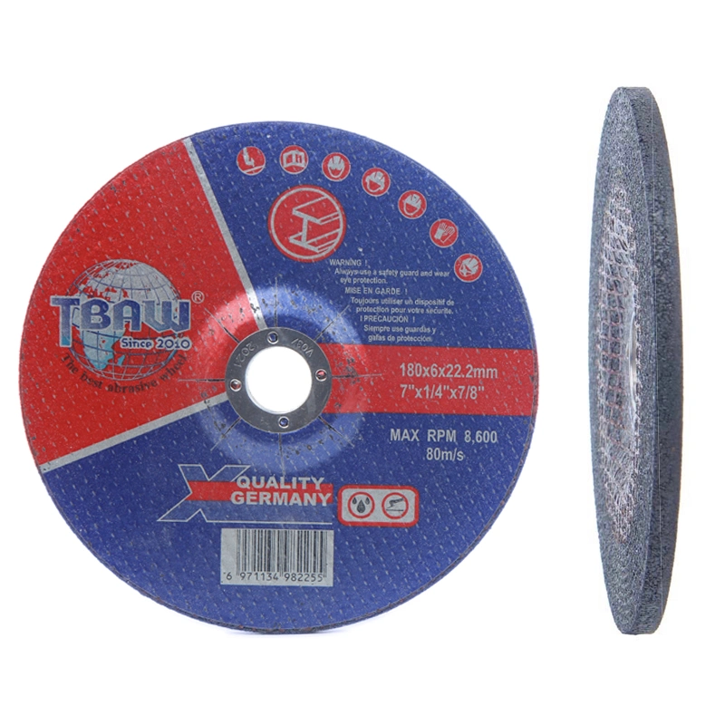 7 Polegadas abrasivo OEM Polimento Disco de corte da ferramenta da borboleta de corte e Rebolo T42 do Disco de Corte Ferramentas fabricadas na China