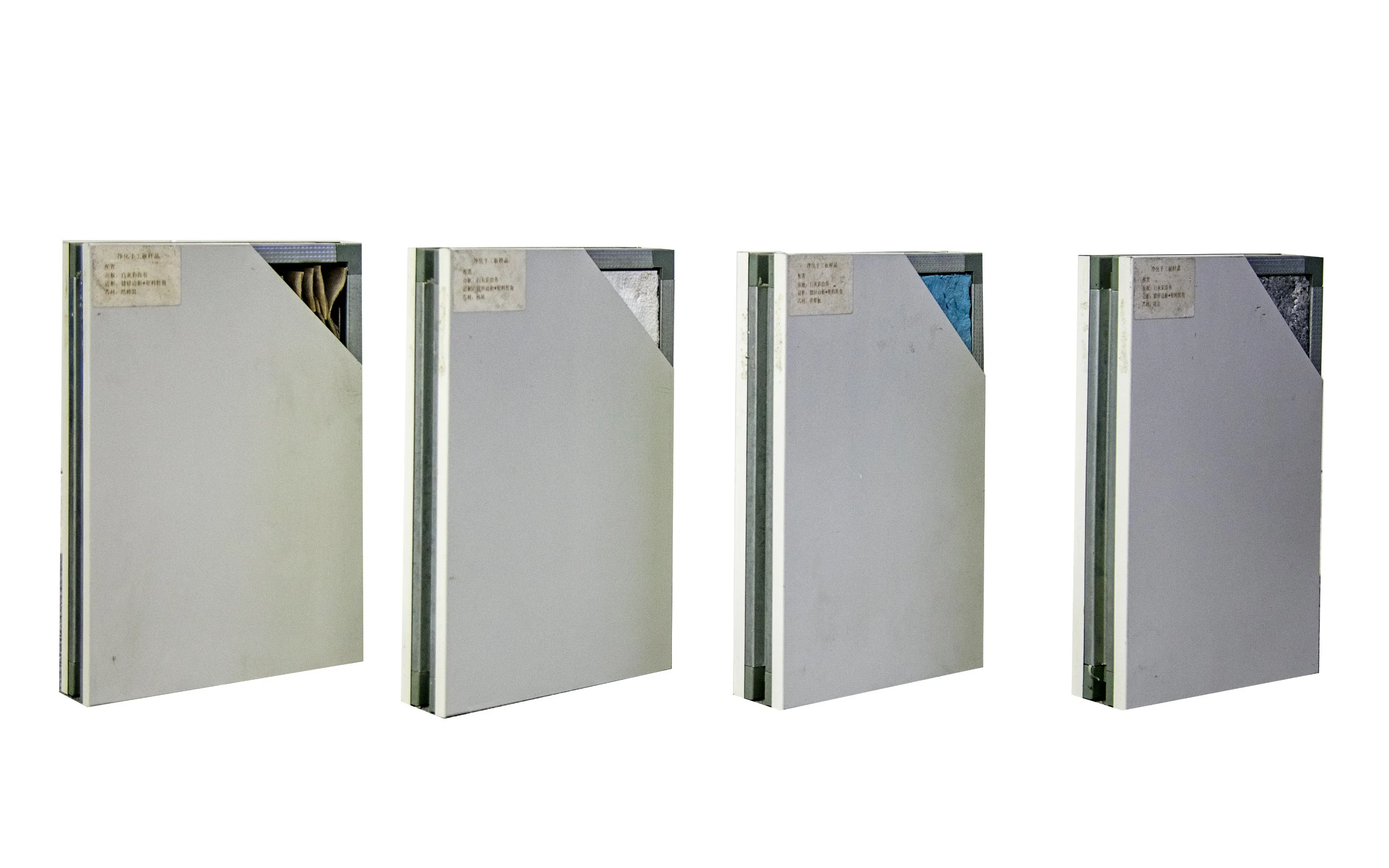 75mm Thickness Single Layer MGO Board Paper Honeycomb Fireproof Sandwich Cleanroom Panel for Pharmaceutical