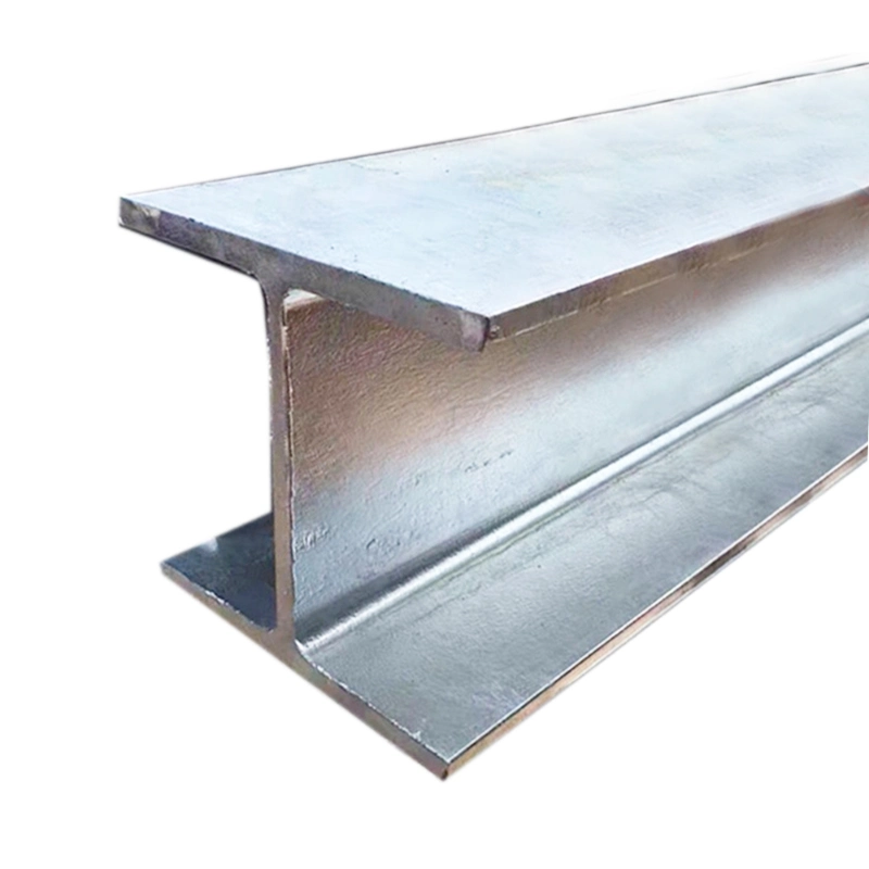 Q235/Q345 Galvanised Steel H-Beam for Mechanical/Manufacture/Building Hot Dipped Cold Rolled Steel Beam Angle Bar Customizable Carbon Section Steel I/H Beam