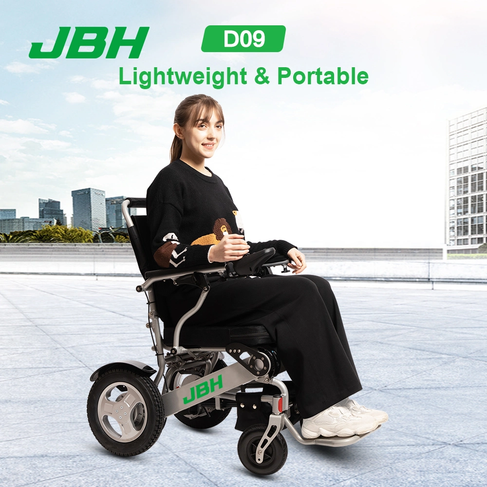 Prix bon marché D09 Portable 250 W Fauteuil roulant électrique médical en aluminium pour handicapés CE, FDA