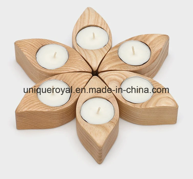 Zakka Wood Craft Candle Holder