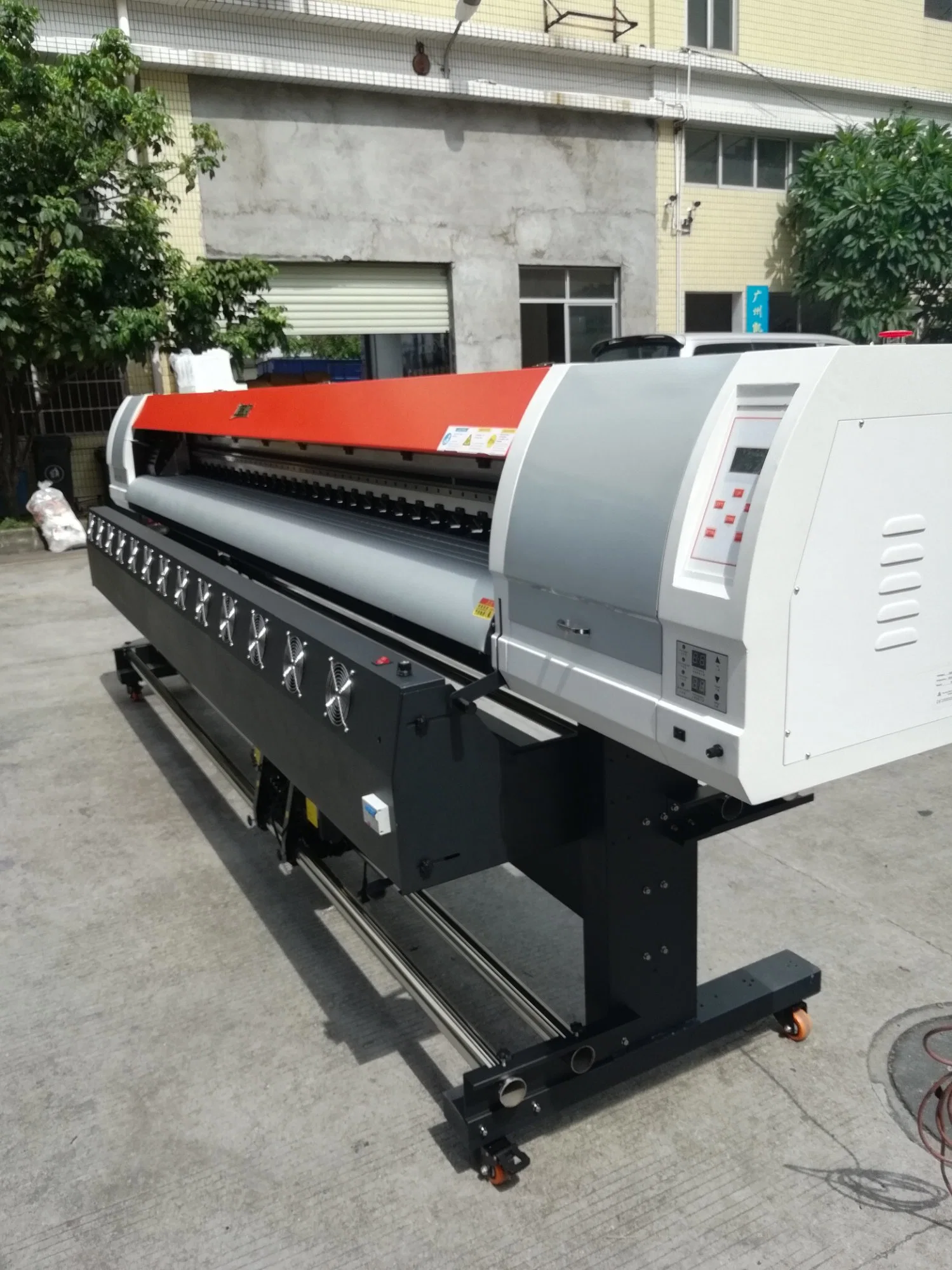 Tecjet D 33X2 XP600 Digital del cabezal de impresión para inyección de tinta solvente ecológica Banner Impresora Plotter de impresión