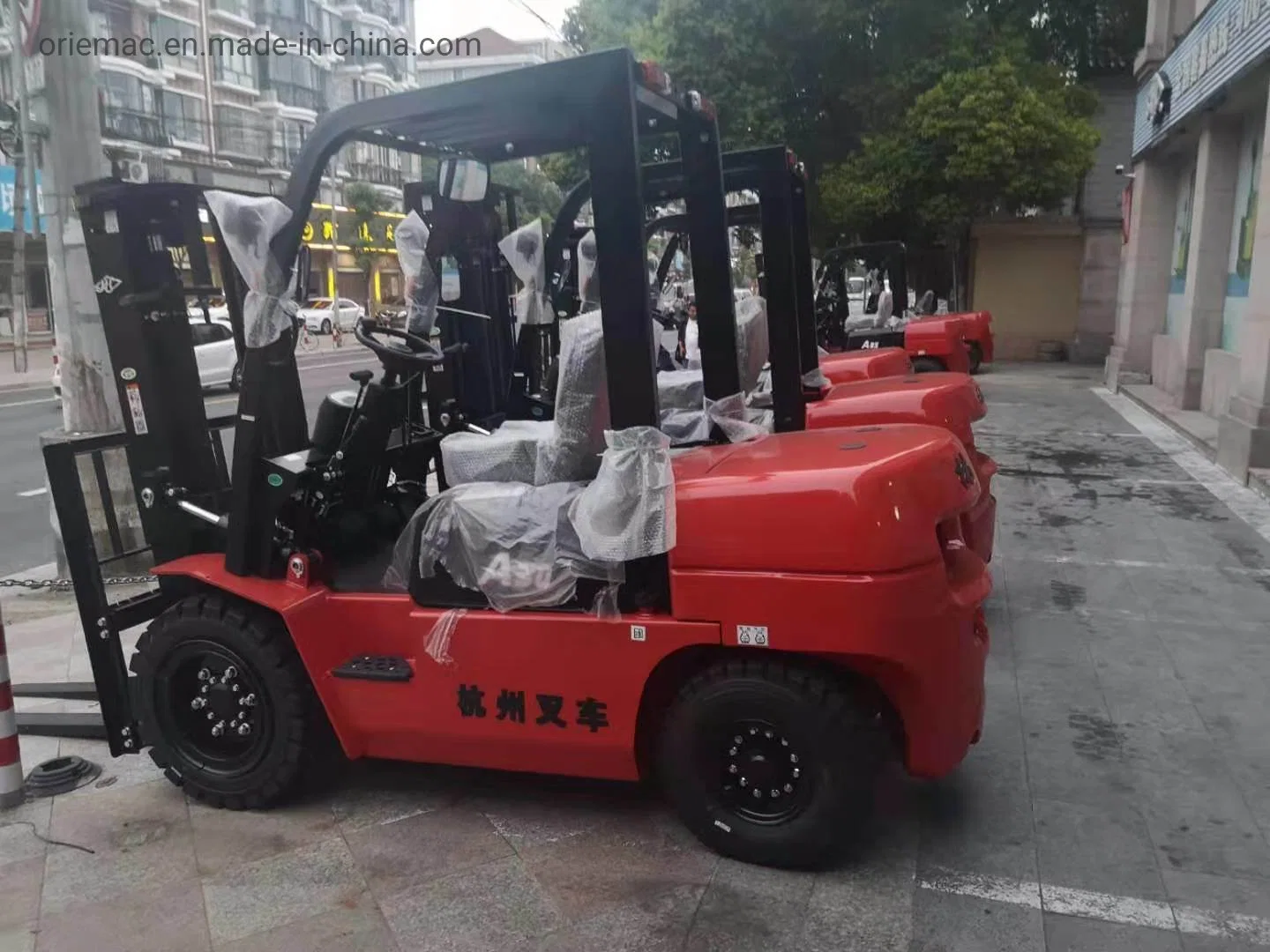 Hangcha 3 Ton Diesel Forklift Cpcd30 with CE in Uzbekistan