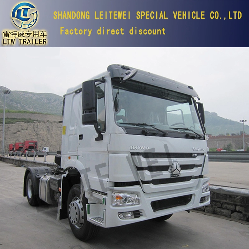 Transportation with Air Suspension Sinotruk HOWO 40t 380HP Euro2 Euro4 6*4 Newest Tractor Truck for Sale