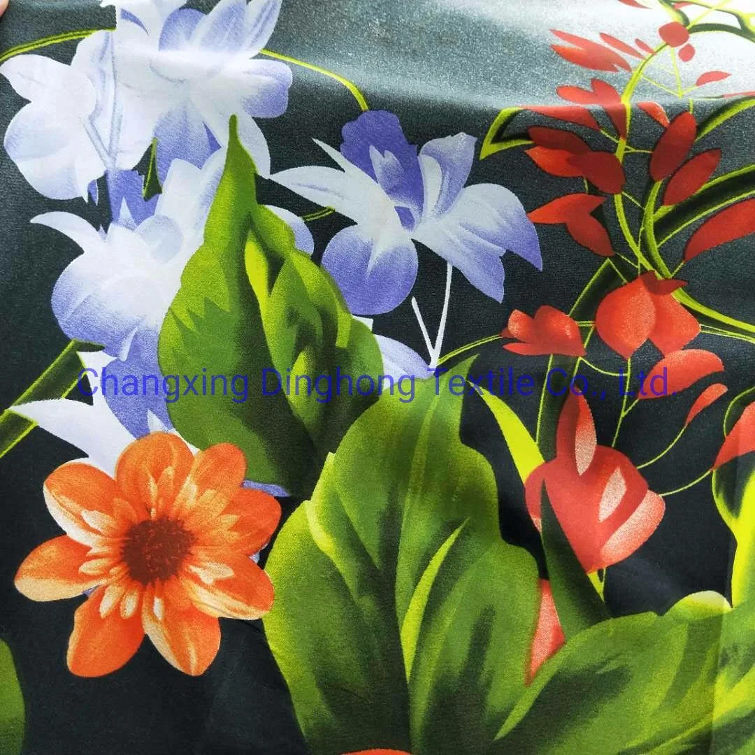 100% Polyester Woven Bed Sheet Fabric