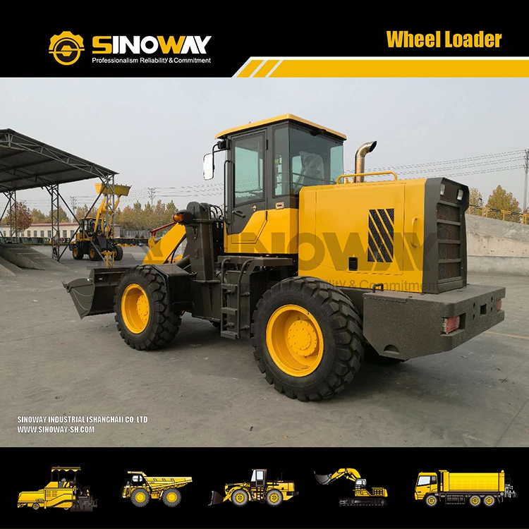 New Wheel Loader Zl50 Sinoway Pay Loader for Sale