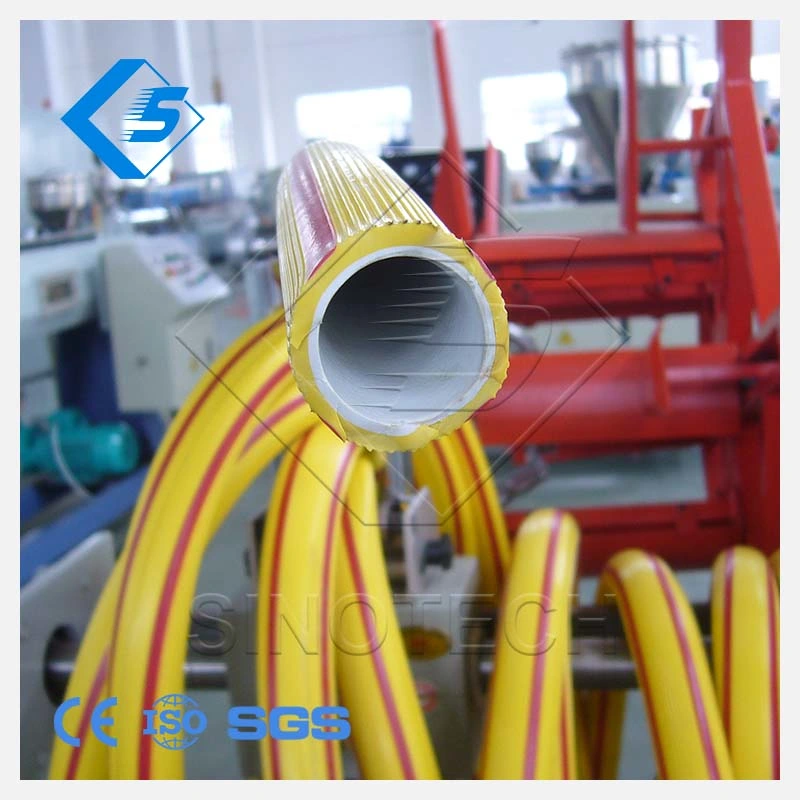 Production Speed PVC Nylon Braided Rubber PVC Fiber Reinforced Garden Hose/Soft Pipe/Tube Extrusion Making Machine Production Line