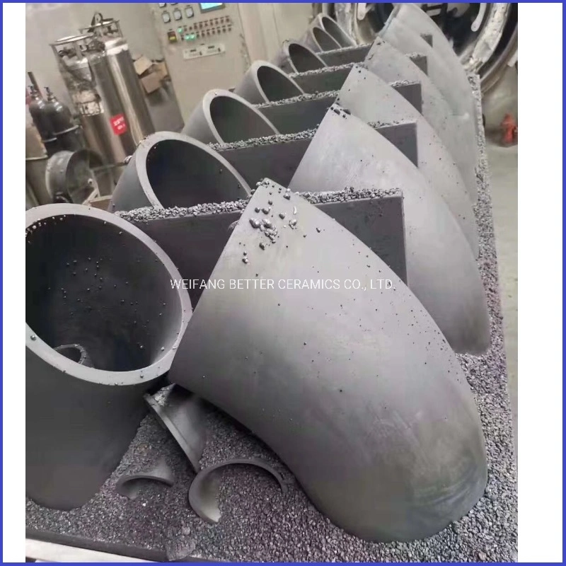 Factory price Wear-Resistant Steel Pipe, Elbow and Sisic Lining