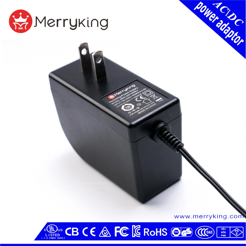 UL FCC PSE Approved 12 Volt AC DC 12V 2A Power Adapter 24W for USA/Taiwan/Japan