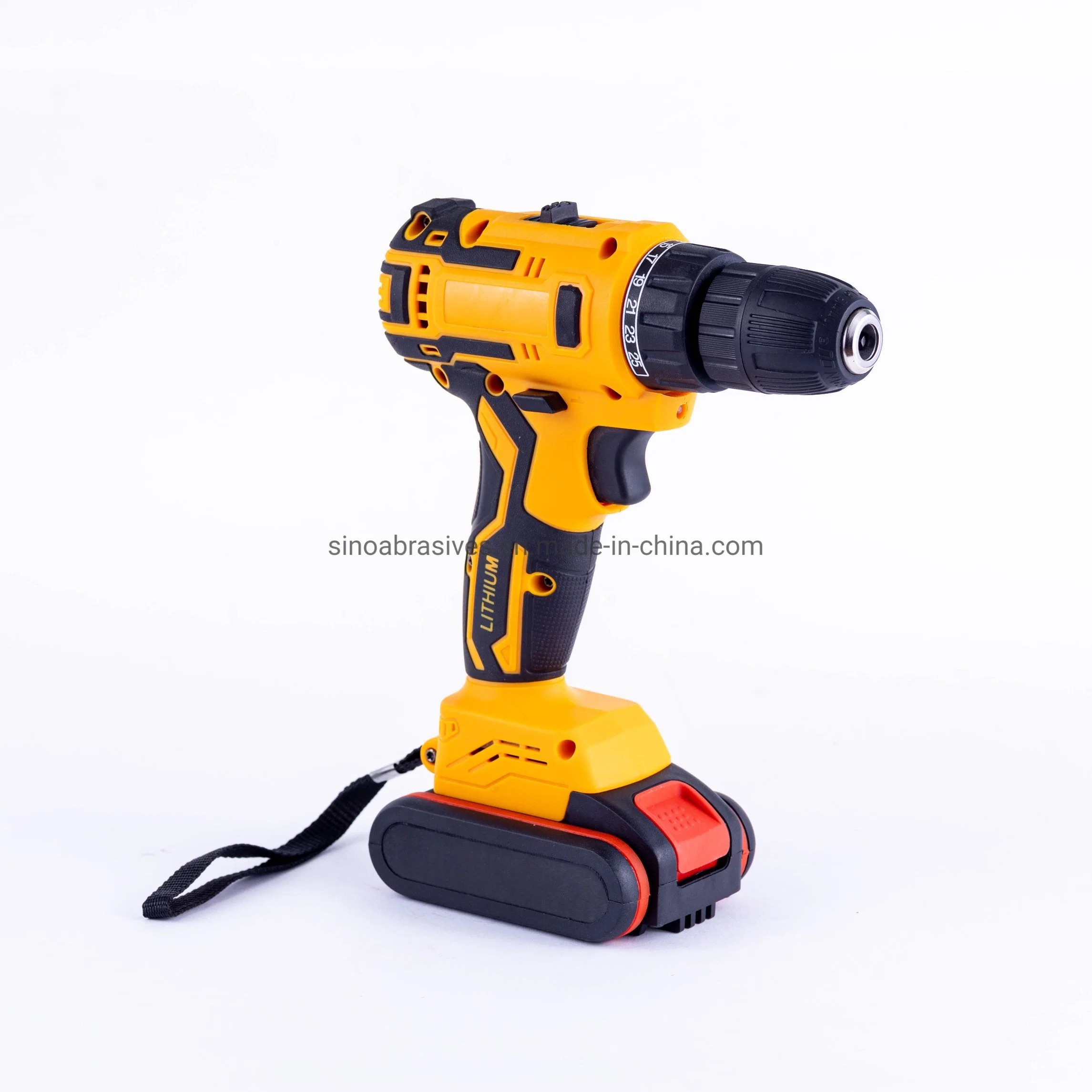 2 Speed Adjustable Cordless Drill with Li-ion Battery for Multiple Function Drilling