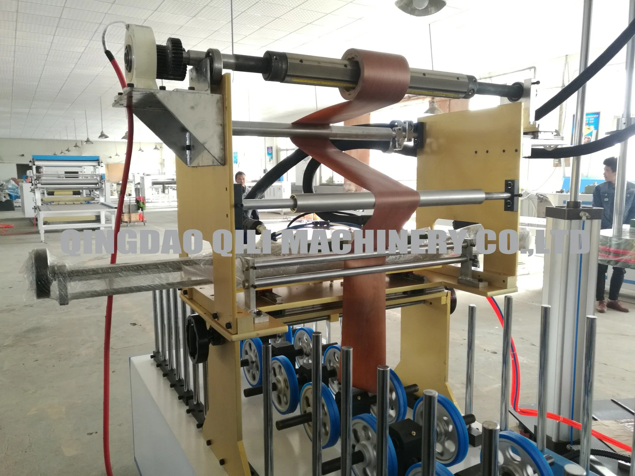 600mm PUR Profile Wrapping Machine for Wall Panel