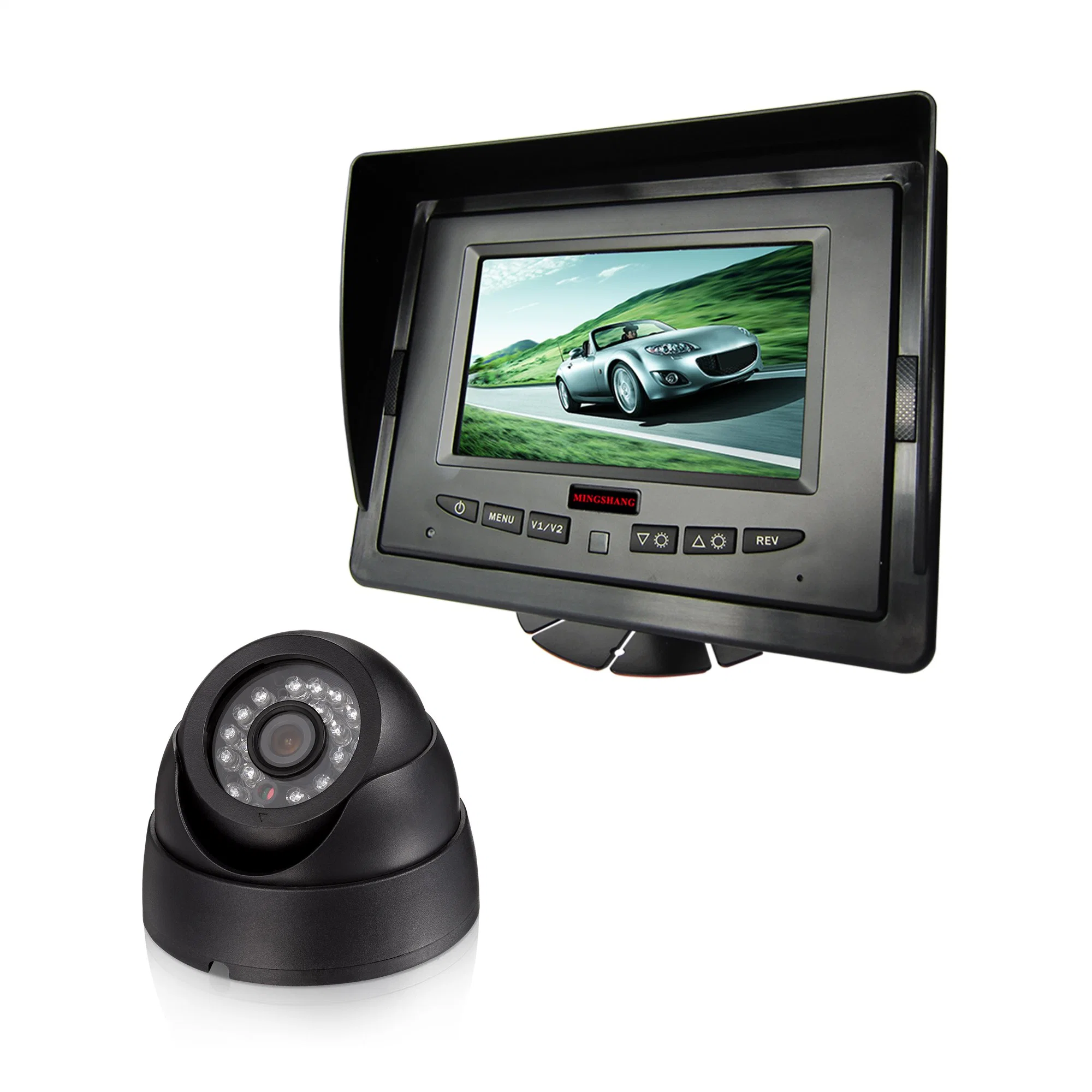 حافلة داخل فيديو أشعة تحت الحمراء كاميرا المراقبة CCTV قبة منخفضة السعر الكاميرا
