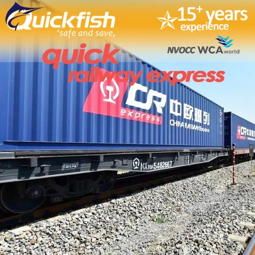 Railway Freight Shipping Agent Consolidation Service LCL Customs Clearance Fba Amazon