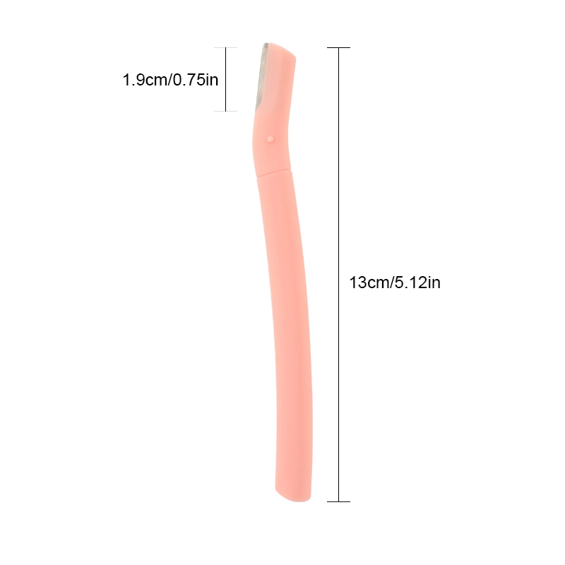 Einzelklinge mit Sicherheitsschutz Augenbraue Rasur Frauen Gesichtsrasierer
