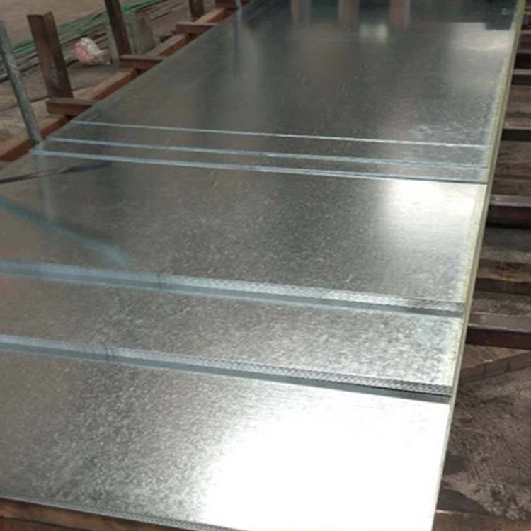 Galvanizado en caliente para techos de chapa de acero galvanizado Hoja 0,35*1200*2400mm perforado Negro metal delgada lámina de acero galvanizado con bajo precio