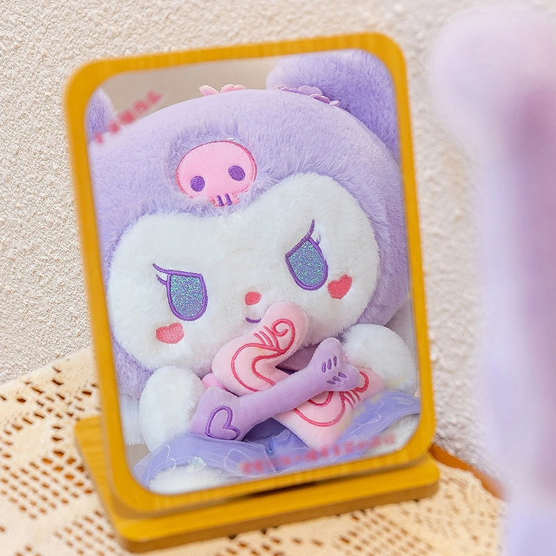 Divertido Rendimiento de alta calidad/alto costo Custom Plush Soft Toys Animal Kuromi Melody Serie de Confesión para Regalo