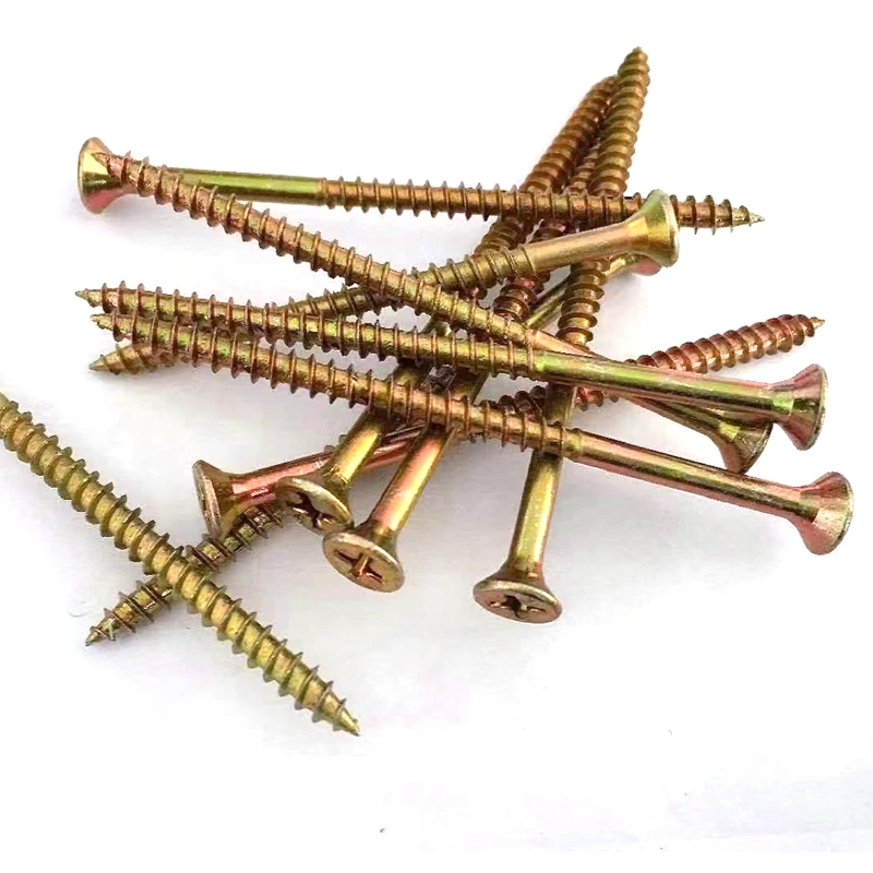 Half Thread Eco-Friendly Nails Pozi/Phillip Countersunk Head Chipboard Screw