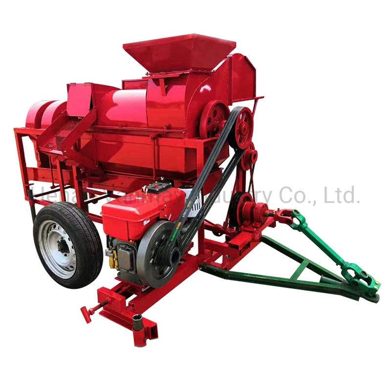 High Production Maize Threshing Sorghum Wheat Sheller Rice Shelling Machine