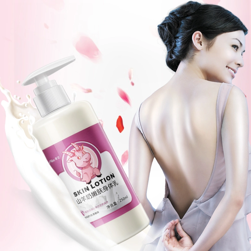 Ziegenmilch Haut Silky Body Lotion Feuchtigkeitsspendende Whitening Cream Verbessern Rau Trockene Haut Tiefe Ernährung Körperpflege