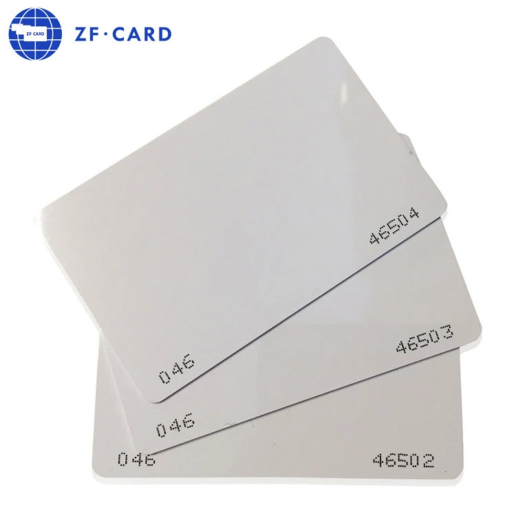 Cr80 Plastic White Blank PVC Card for Card Printer Printing