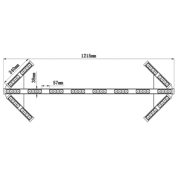 3W LED High Intensity LED Arrow Head Light Warning Strobe Light Road Safety Light for Sale