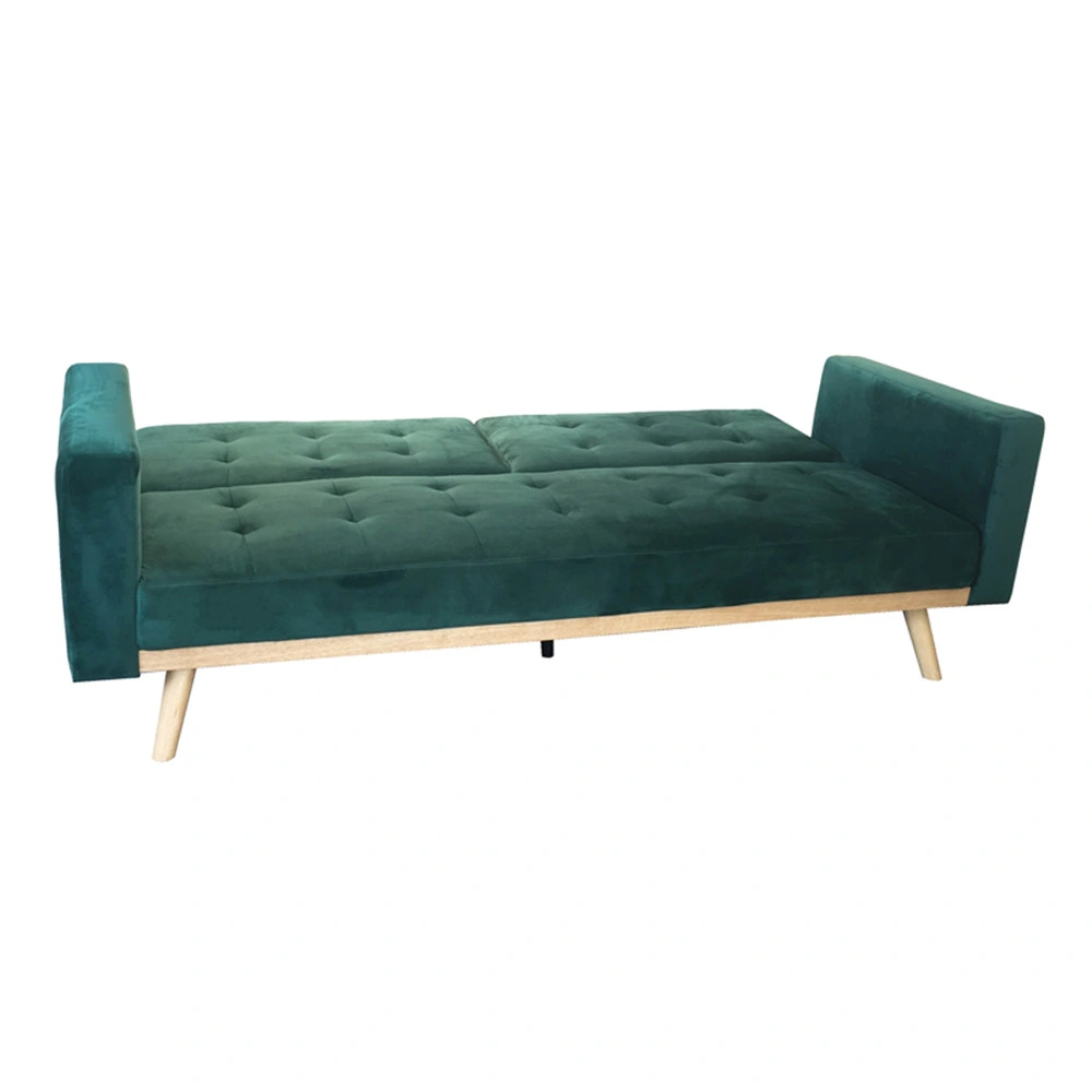 Design Italian Furniture Green Velvet Sofa Beds Living Room Furniture