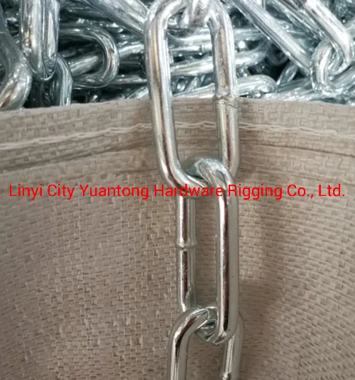 Grade 30 Chain Proof Coil Chain Electro-Galvanized Chain