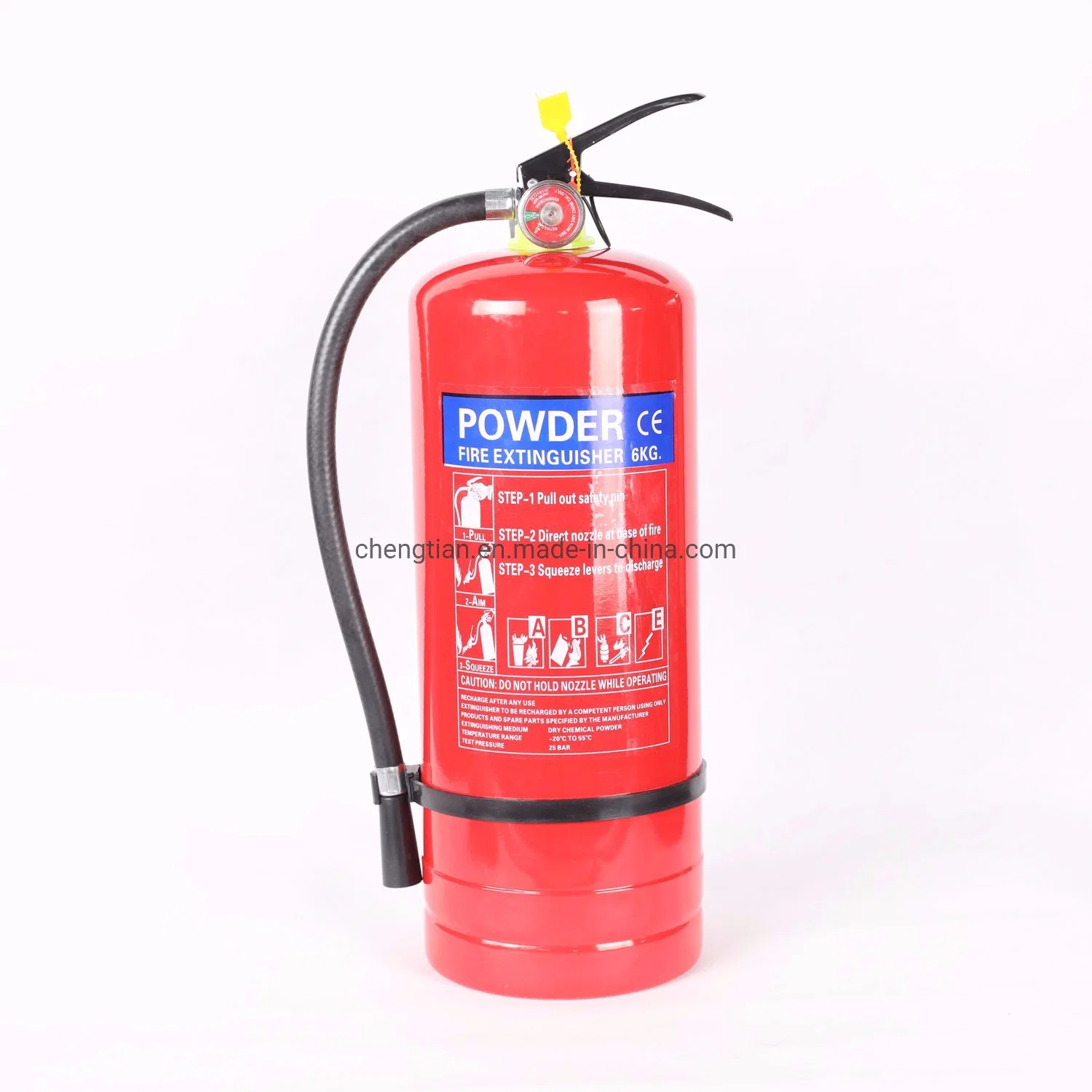 6kg ABC 40% Dry Powder Fire Extinguisher