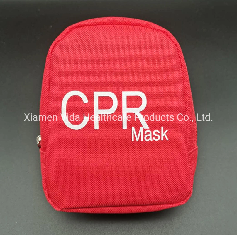 Farbe Nylon Tasche erste Hilfe Kit Emergency Pocket CPR Maske Ventil