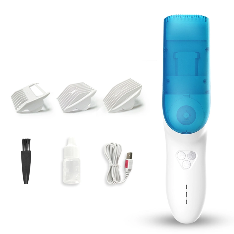 USB Charging Barber Tools Electric Hair Trimmer Baby Hair Clipper with Vacuum