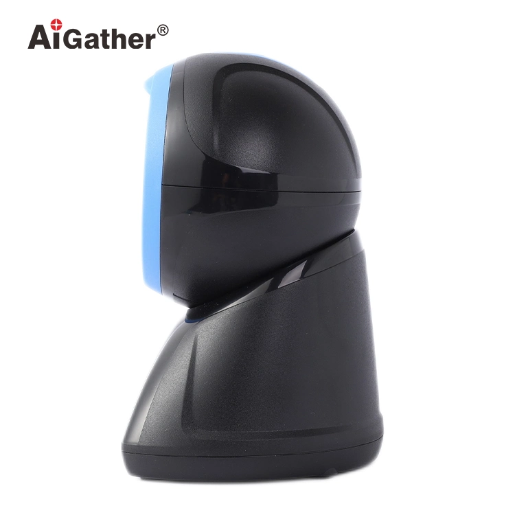 Anti-Fall Desktop 2D Qr Code Barcode Scanner with Global Shutter