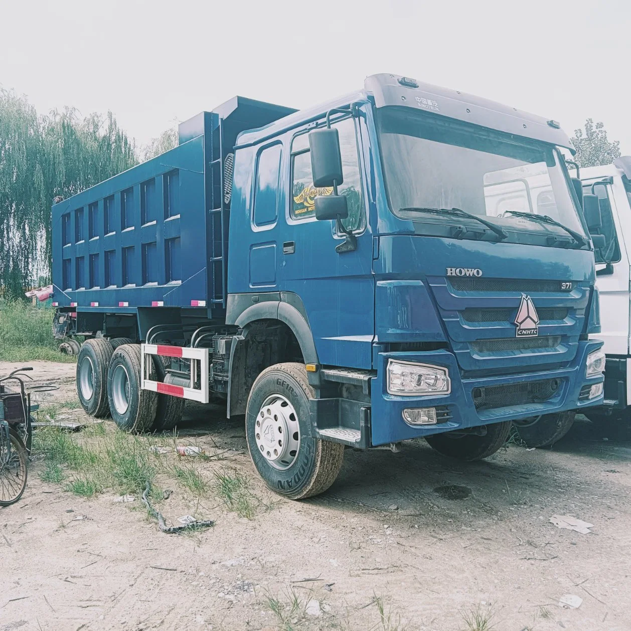 Used HOWO 375 8*4 Dump Truck Secondhand 12 Wheels Sinotruk