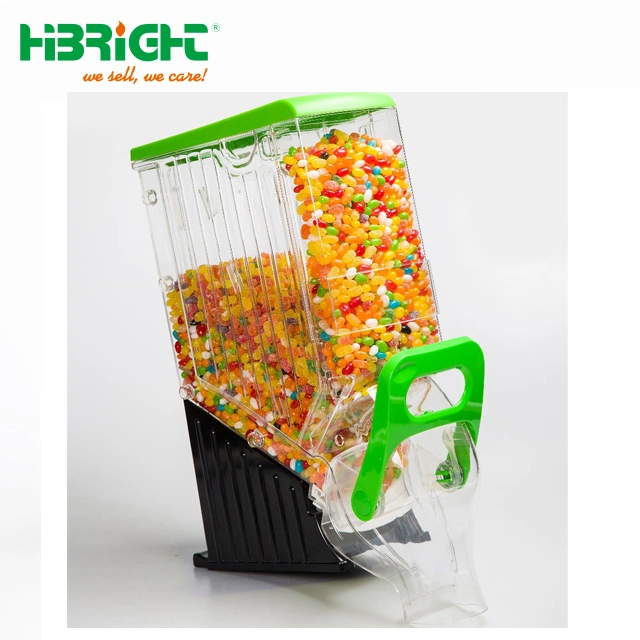 Gravity Feed Candy Display Shelves with Plastic Dispenser