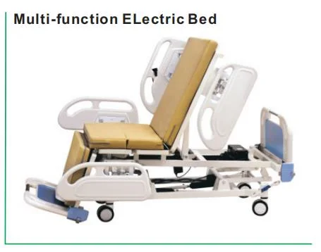 أثاث طبي متعدد الوظائف سرير مستشفى تمريض كهربائي