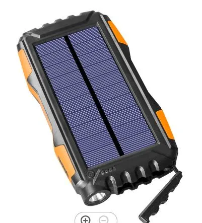 Carregador Solar Power Bank Portable Bateria Externa