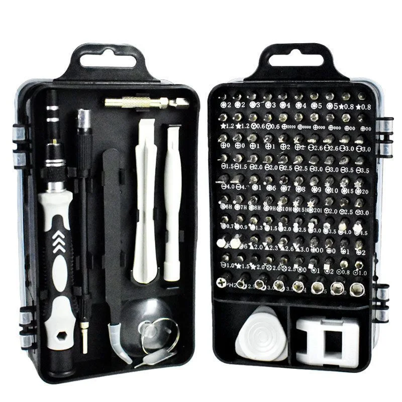 115 in 1 Repair Kit Tools Precision Screw Driver Tool Ratchet Screwdriver Set